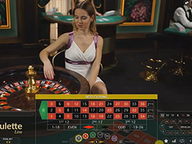 Roulette er populær hos CasinoLuck