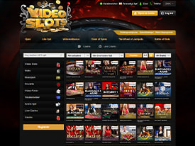 En live dealer sektion hos Videoslots